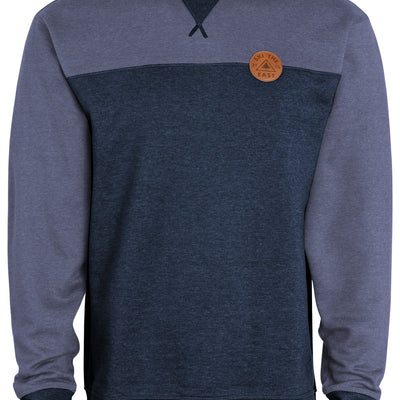 Quarry Crew Sweatshirt - Navy/Storm