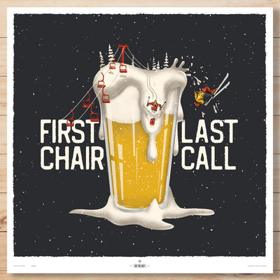 Limited Edition Print - First Chair Last Call