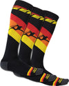 Upslope Lightweight Ski Socks 3 Pack - Night Speed