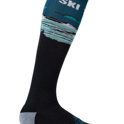 Upslope Lightweight Ski Socks 3 Pack - Dawn Patrol