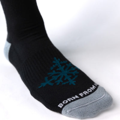 Upslope Lightweight Ski Socks 3 Pack - Dawn Patrol