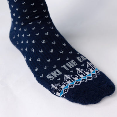 Upslope Lightweight Ski Socks - Double Diamond