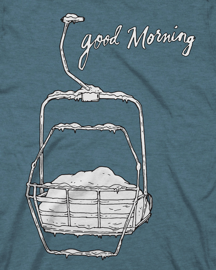 Good Morning Tee - Indigo