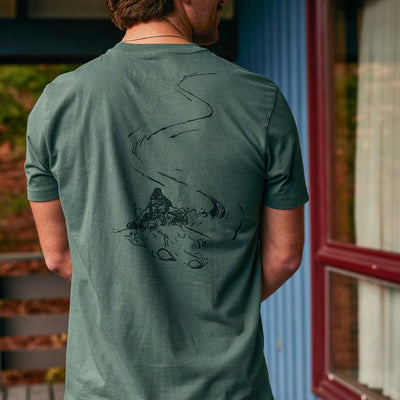 Earn Your Turns Tee - Pine