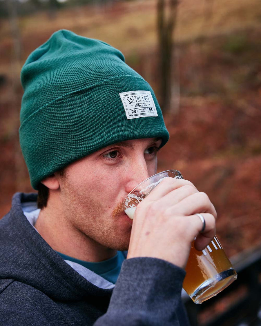 Double Down Beanie - Pine