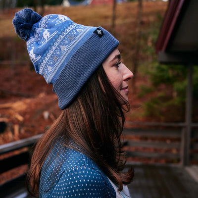 Women's Suzy Pom Beanie - Snow Shed