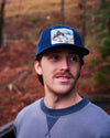 Steep n' Deep Corduroy Hat - Midnight Navy