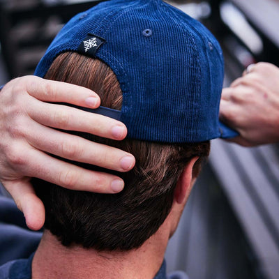 Steep n' Deep Corduroy Hat - Midnight Navy