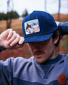 Steep n' Deep Corduroy Hat - Midnight Navy