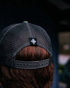 Born From Ice Canvas Trucker Hat - Pine