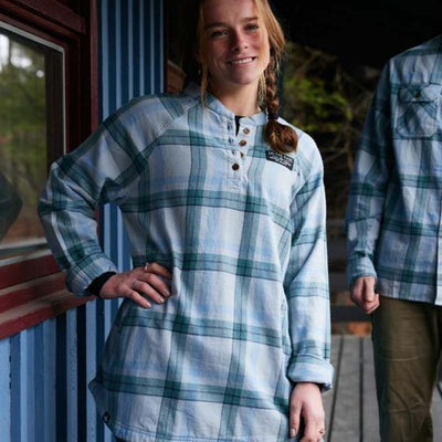 Women's Malo Pullover Flannel - Mountain Moon