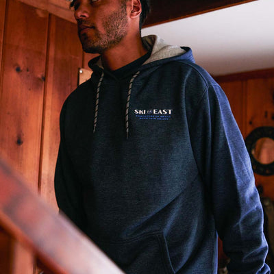 Small Mountain Hoodie - Navy