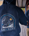 Small Mountain Hoodie - Navy