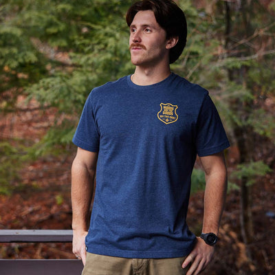 Woods Are The Goods Tee - Navy