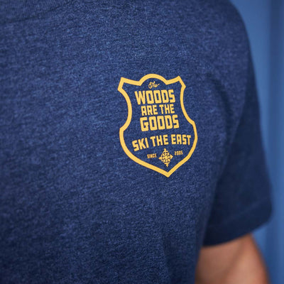 Woods Are The Goods Tee - Navy