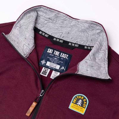 Women's Waterford Quarter Zip - Burgundy