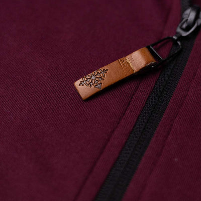 Women's Waterford Quarter Zip - Burgundy