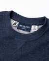 Women's Core Waffle Crew - Navy