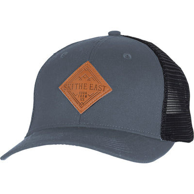 Born From Ice Canvas Trucker Hat - Storm