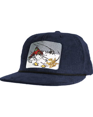 Steep n' Deep Corduroy Hat - Midnight Navy