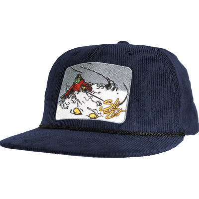 Steep n' Deep Corduroy Hat - Midnight Navy