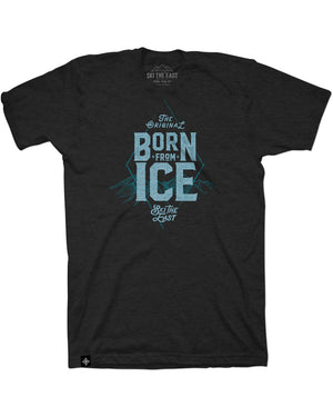 Born From Ice Tee - Vintage Black