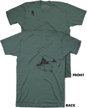 Earn Your Turns Tee - Pine