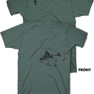 Earn Your Turns Tee - Pine