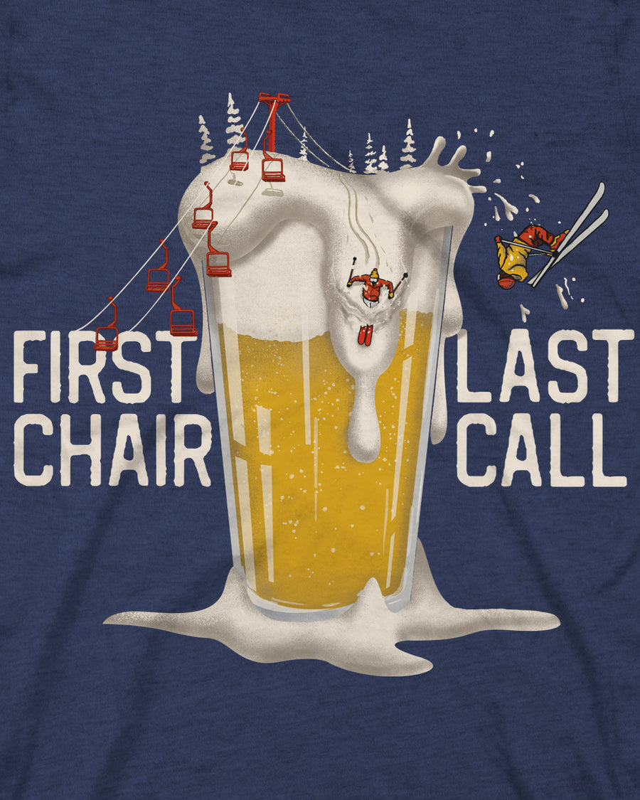 First Chair Last Call Tee - Navy