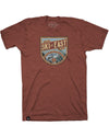 Wild Peaks Tee - Brick