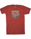 Wild Peaks Tee - Brick