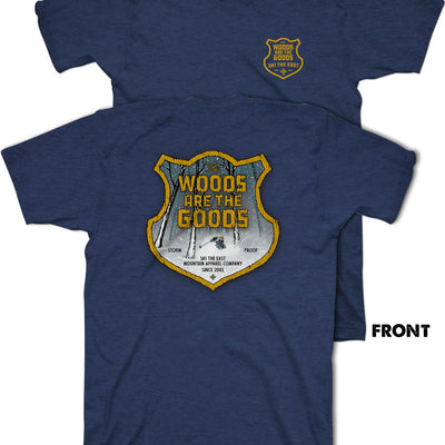 Woods Are The Goods Tee - Navy