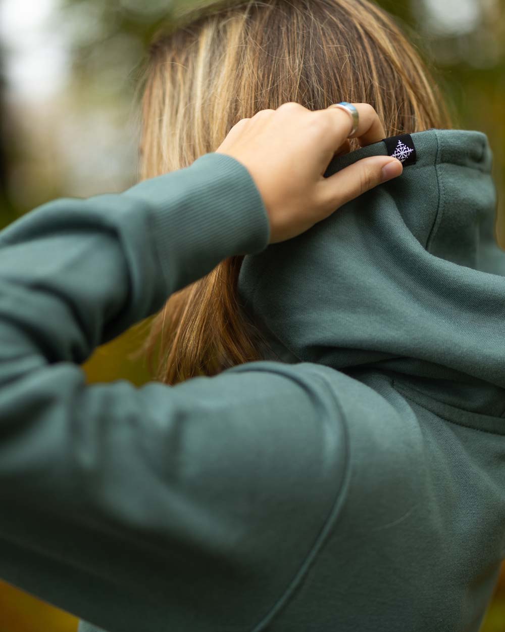 Pine green hoodie discount women's