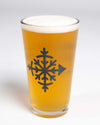 Peaks Pint Glass