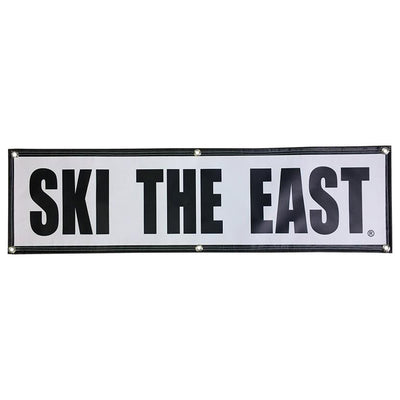 Ski The East Vinyl Banner